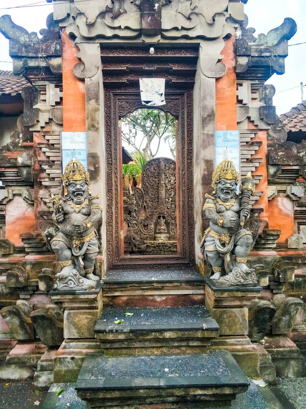 The beautiful doors and gates of Ubud, Bali.